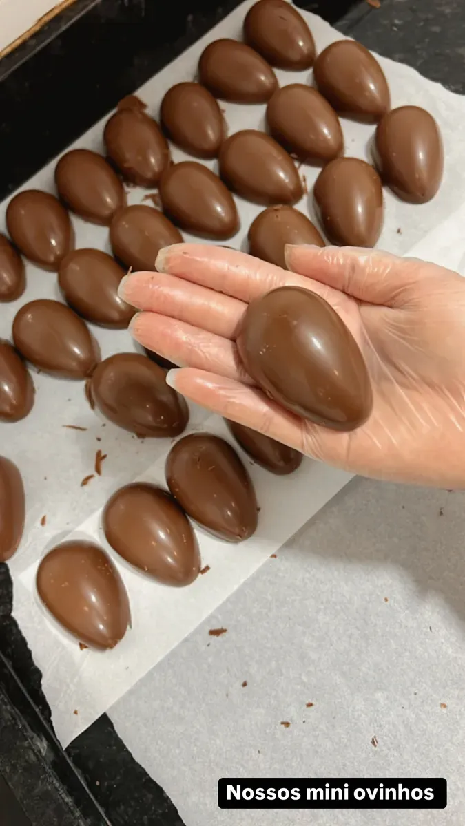 Mini Ovinhos de 50g artesanal