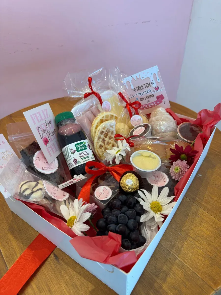 Box amor - Café da manhã grande artesanal