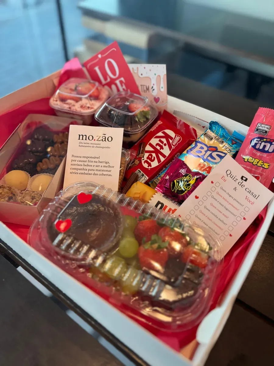 Box chocolatuda artesanal